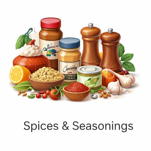 •	Spices & Seasonings