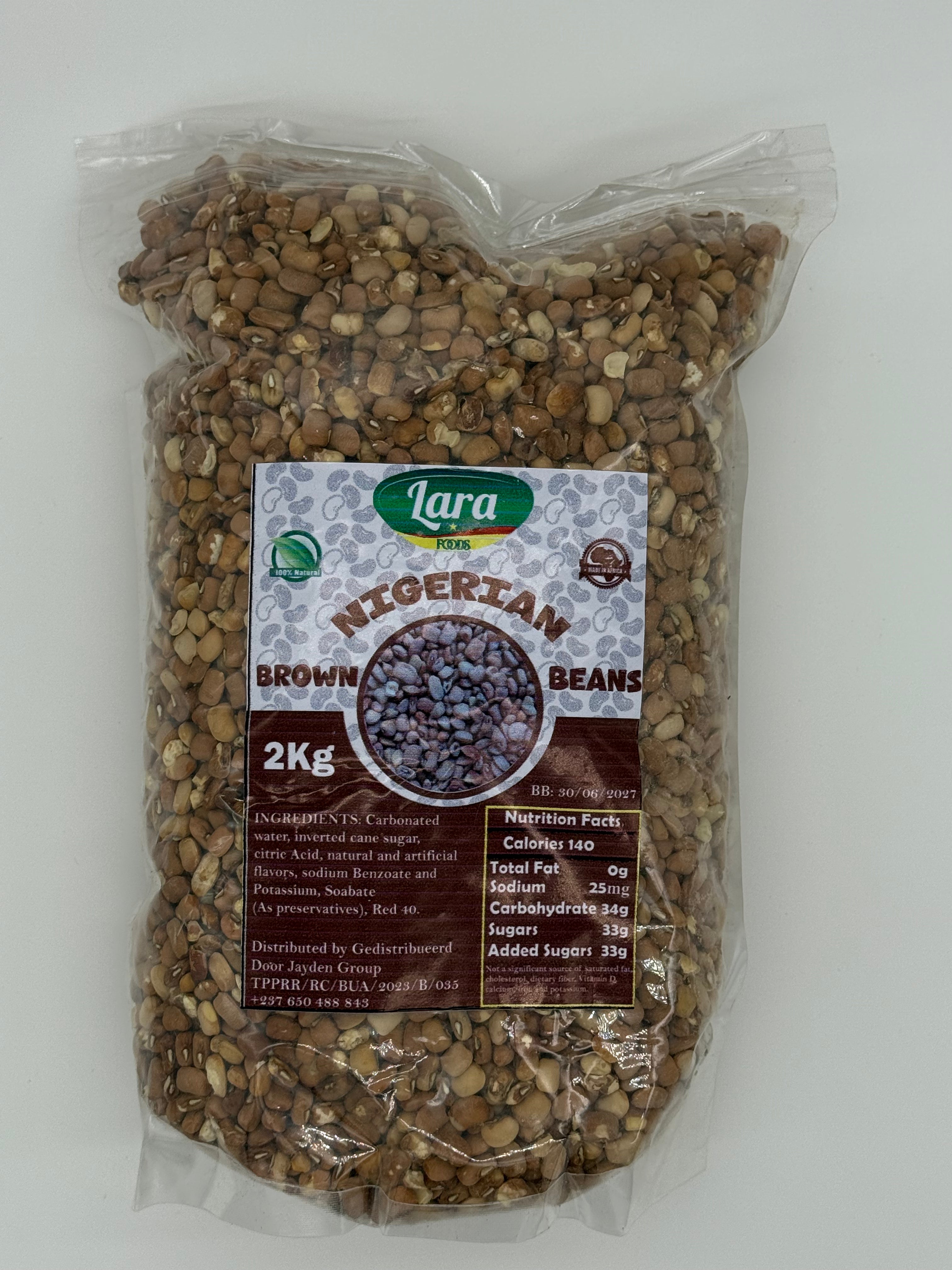 NIGERIA BROWN BEANS 2KG