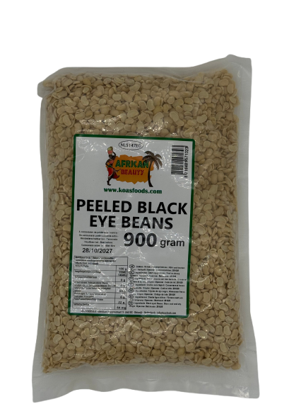 PEELED BLACK EYE BEANS