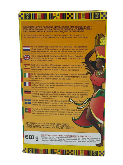 YELLOW PLANTAIN FUFU